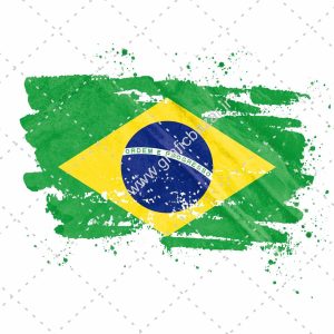 دانلود عکس دوربری شده پرچم برزیل